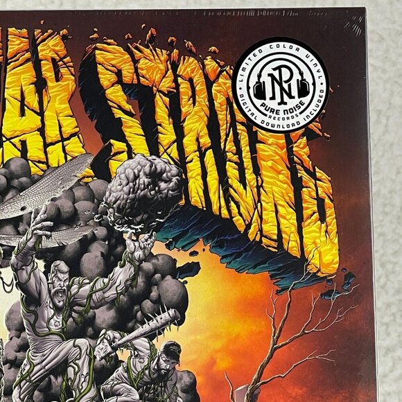 Four Year Strong - Enemy of the World Vinyl LP Half Sea Half Black Limited /280 - Picture 2 of 5